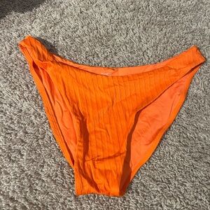 Monday Swimwear Bright Orange Byron Bikini Bottom